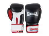 Перчатки тренировочные 14oz Lonsdale Winestone 160001 14 BK/WHT/RD черный\белый\красный