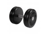 Гантель классик с вращающейся ручкой хром 25 кг MB Barbell MB-FdbEM-B25