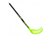 Клюшка для флорбола Realstick Tribal Jr MR-KF-TR70-GR, 70см, прямой крюк, пластик, черн-зелен