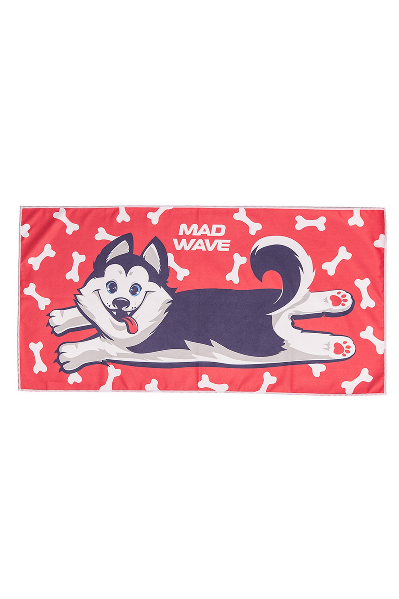 Полотенце из микрофибры Mad Wave Microfiber Towel Husky M0761 02 1 05W красный 1333_2000