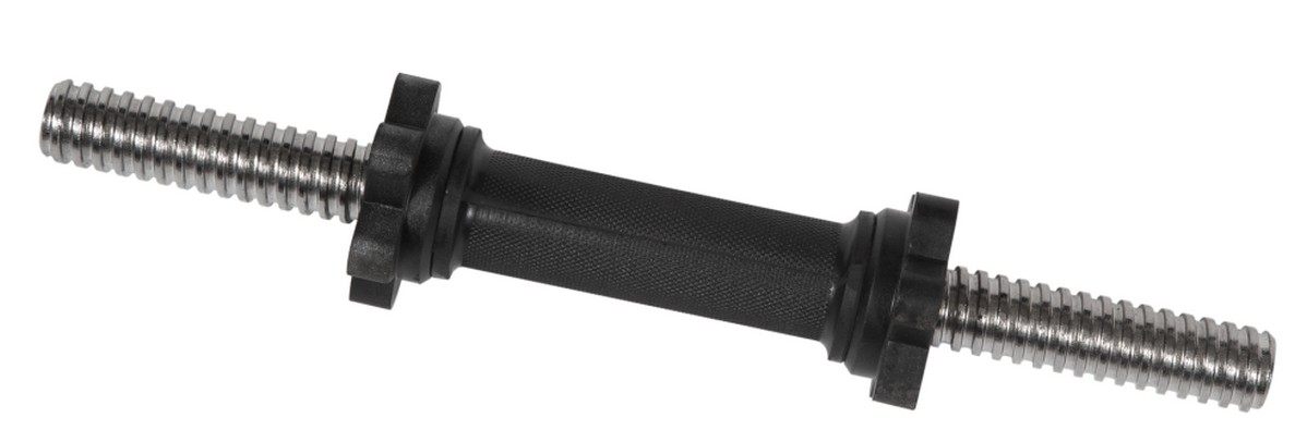 Гриф гантельный MB Barbell D25мм гайка Вэйдера MB-BarM25-370B 1187_395