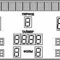 Табло для гандбола 208x102.5x4,4 Glav 7.501 120_120