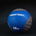 Медицинбол резиновый 10KG YouSteel 28,6см 120_120